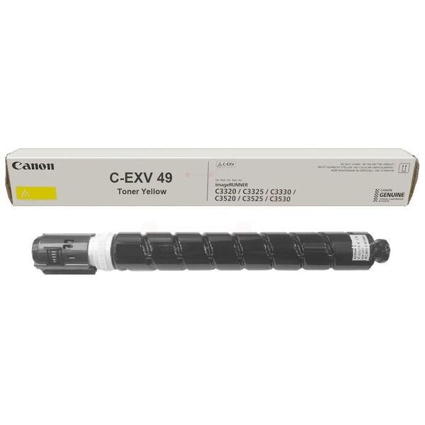 Original Canon CEXV49 (8527B002) Toner gelb