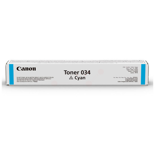 Original Canon 9453B001 / 034 Toner cyan