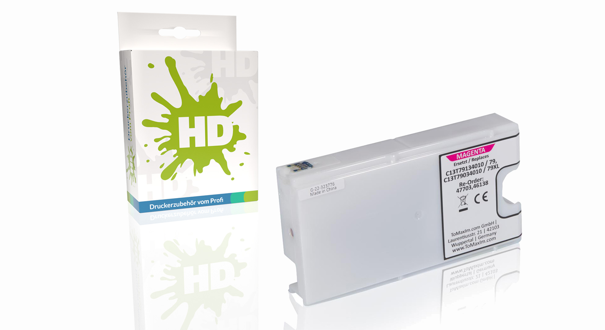 Kompatibel zu Epson C13T79134010 / 79 Tintenpatrone, magenta