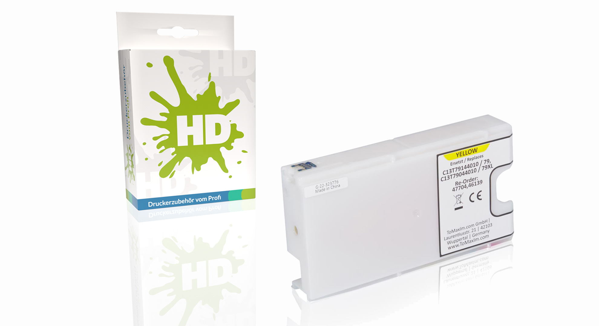 Kompatibel zu Epson C13T79144010 / 79 Tintenpatrone, gelb