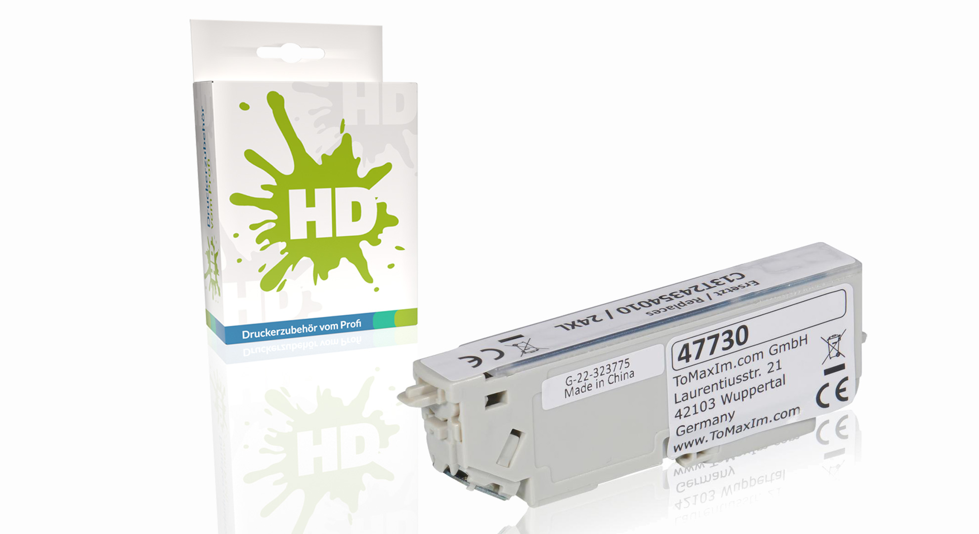 Kompatibel zu Epson C13T24354010 / 24XL Tintenpatrone, light cyan