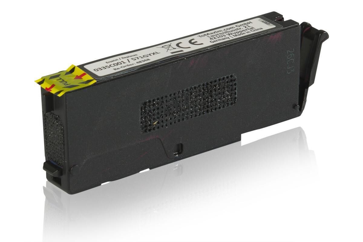 Kompatibel zu Canon 0335C001 / CLI-571GYXL Tintenpatrone, grau