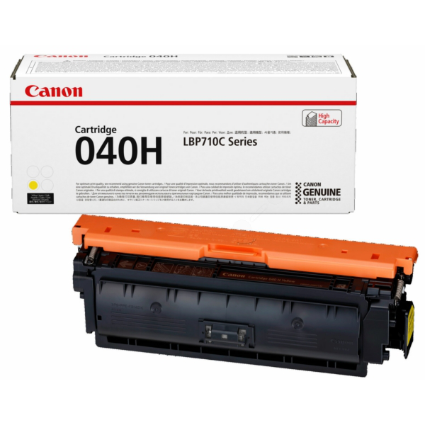 Original Canon 0455C001 / 040H Toner gelb