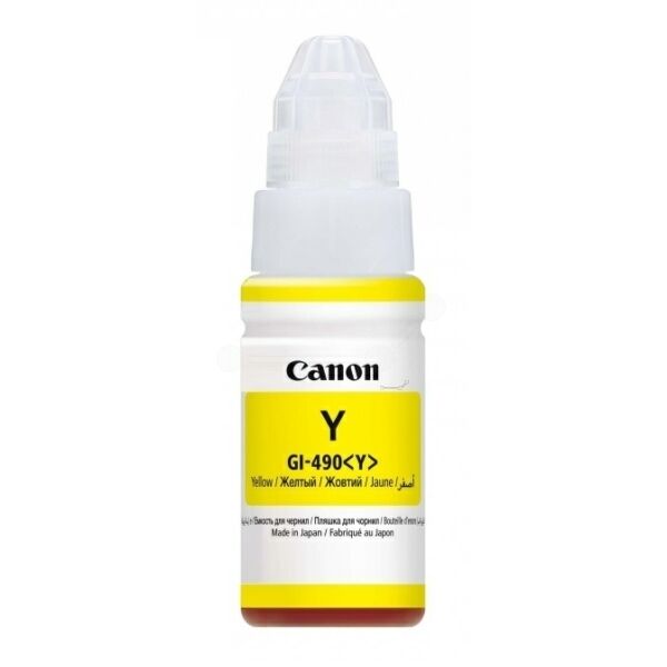 Original Canon GI490Y (0666C001) Tintenflasche gelb
