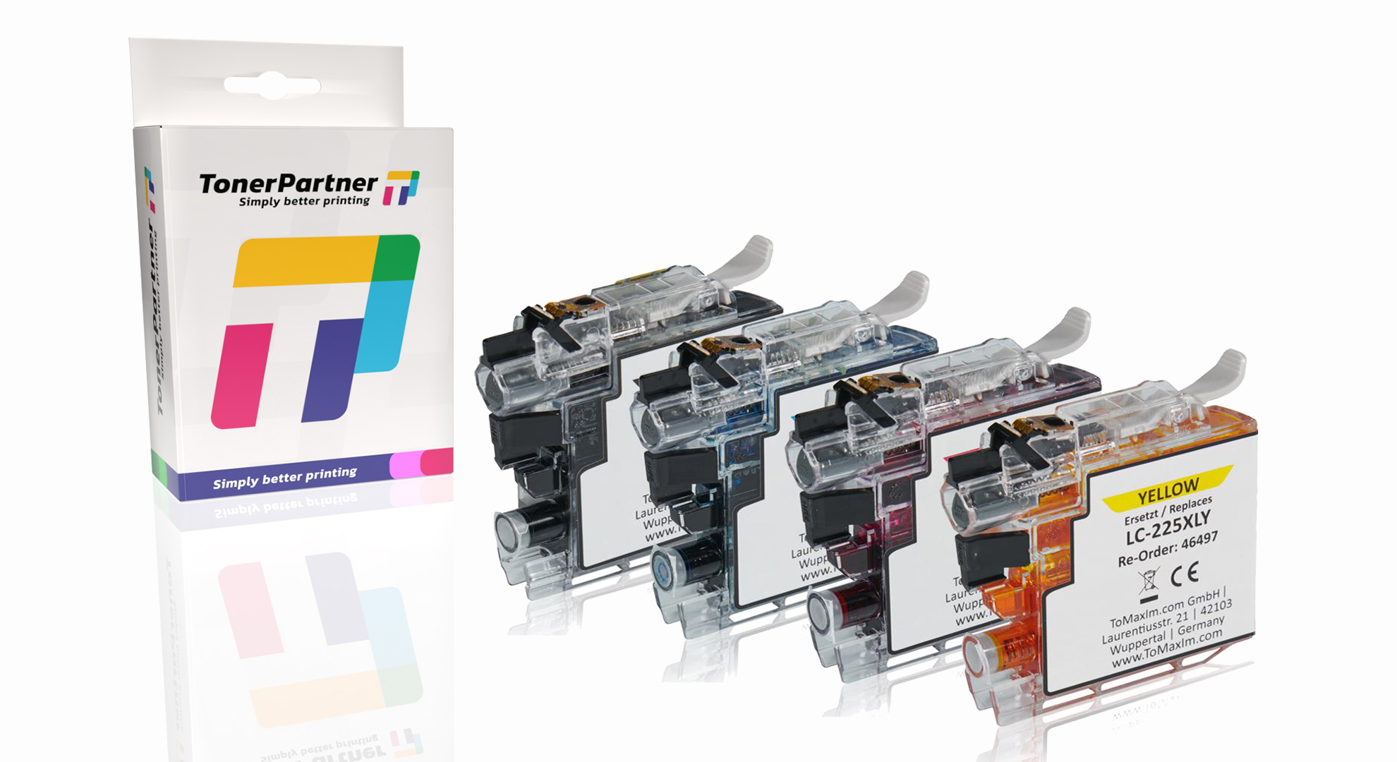 Multipack kompatibel zu Brother LC-227XLVALBPXXL enthält 4x Tintenpatrone
