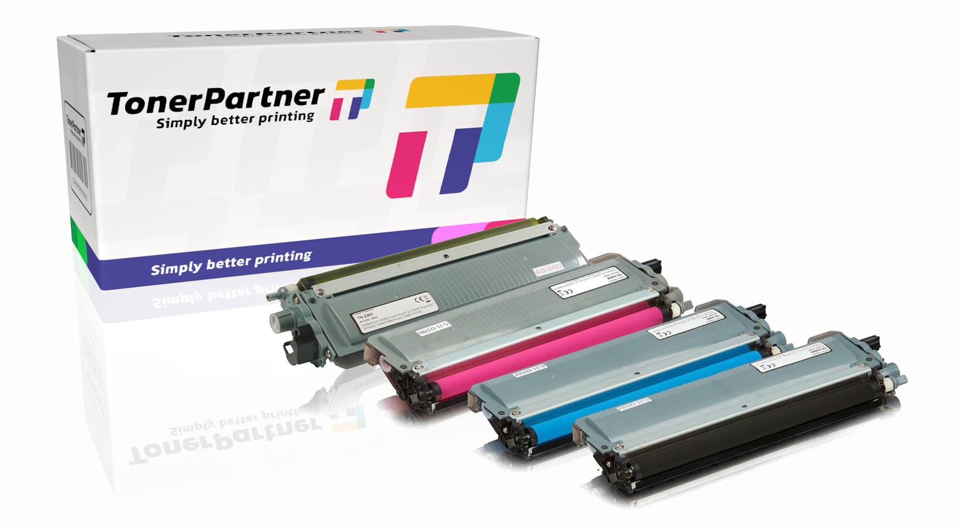 Multipack kompatibel zu Brother TN-230 enthält 4x Tonerkartusche