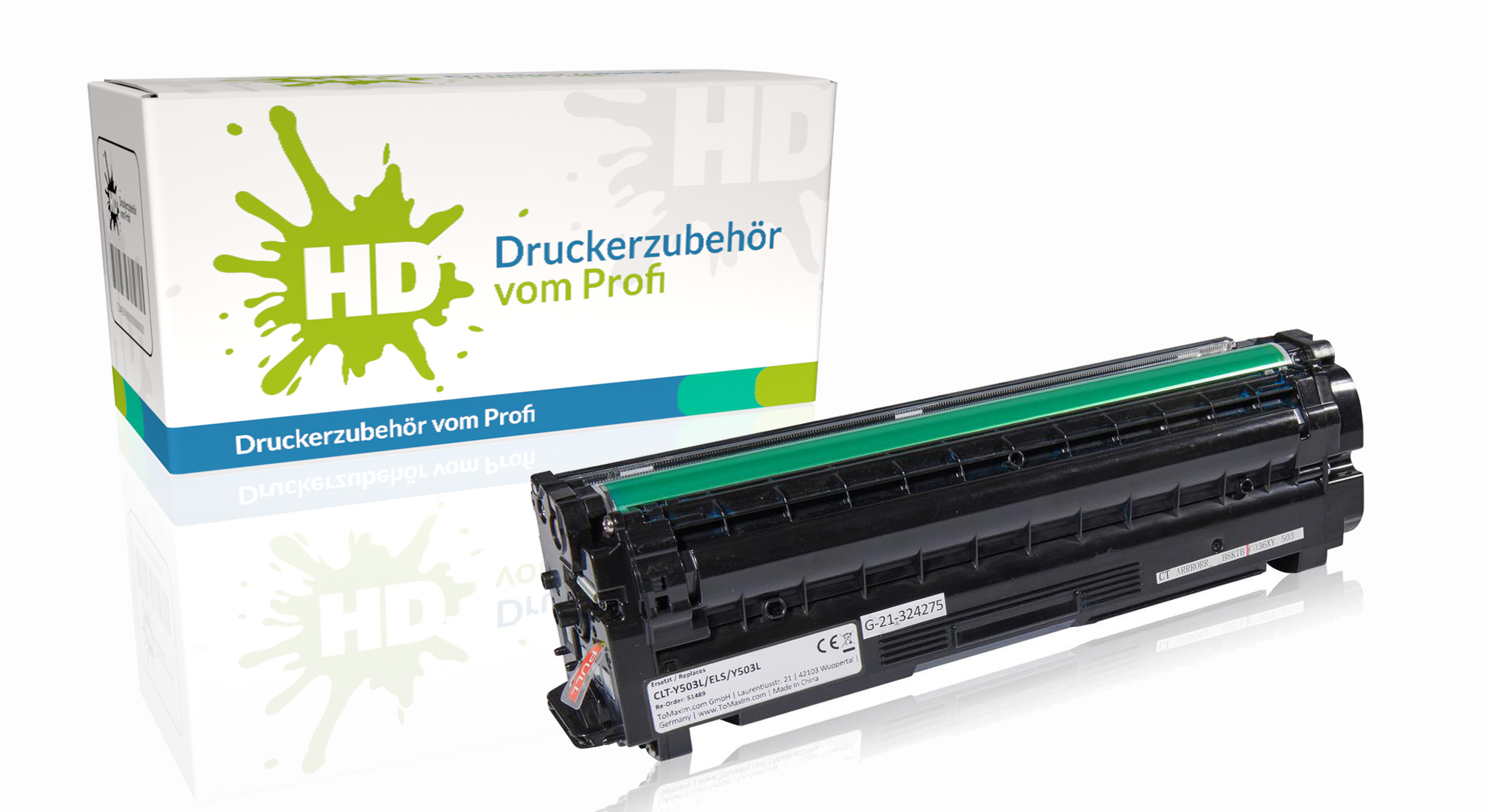 Kompatibel zu Samsung / HP CLT-Y503L/ELS / Y503L Tonerkartusche, gelb