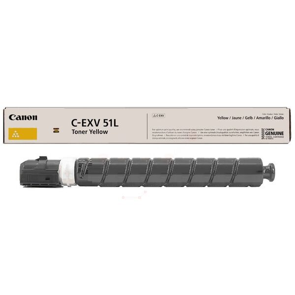 Original Canon CEXV51LY (0487C002) Toner gelb