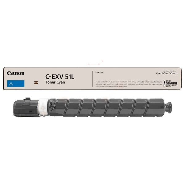 Original Canon CEXV51LC (0485C002) Toner cyan