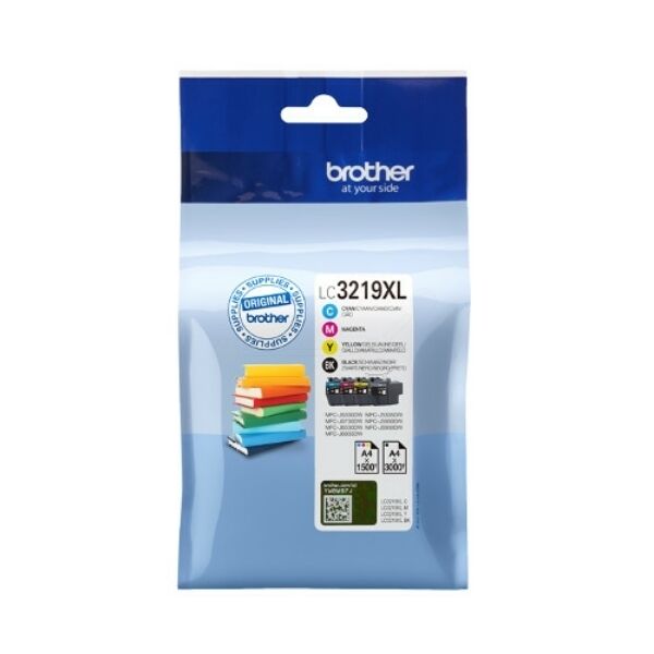 Original Brother LC3219XLVALDR Tintenpatrone Multipack