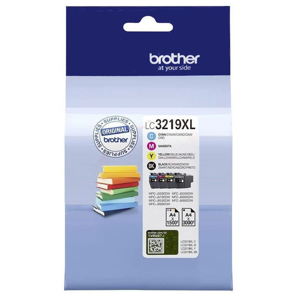 Original Brother LC3219XLVALDR Tintenpatrone Multipack