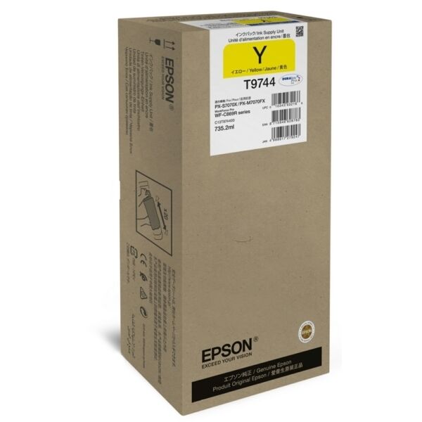 Original Epson T9744 (C13T974400) Tintenpatrone gelb