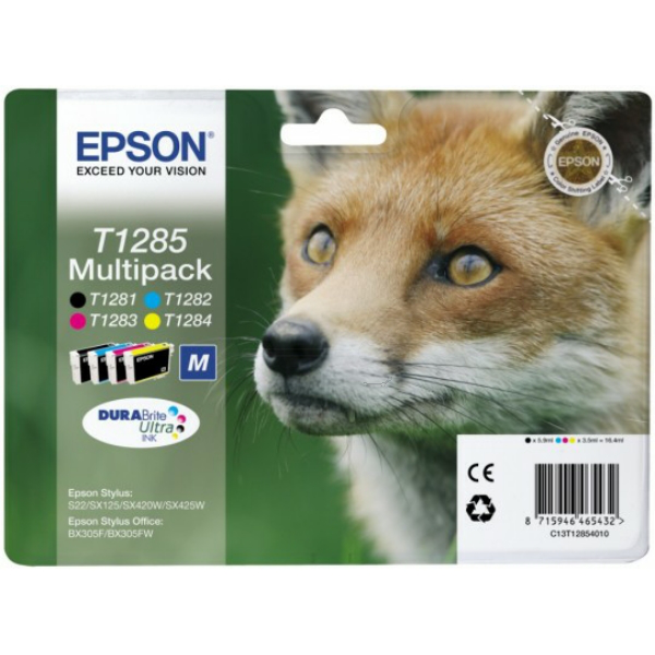 Original Epson C13T12854012 / T1285 Tintenpatrone Multipack