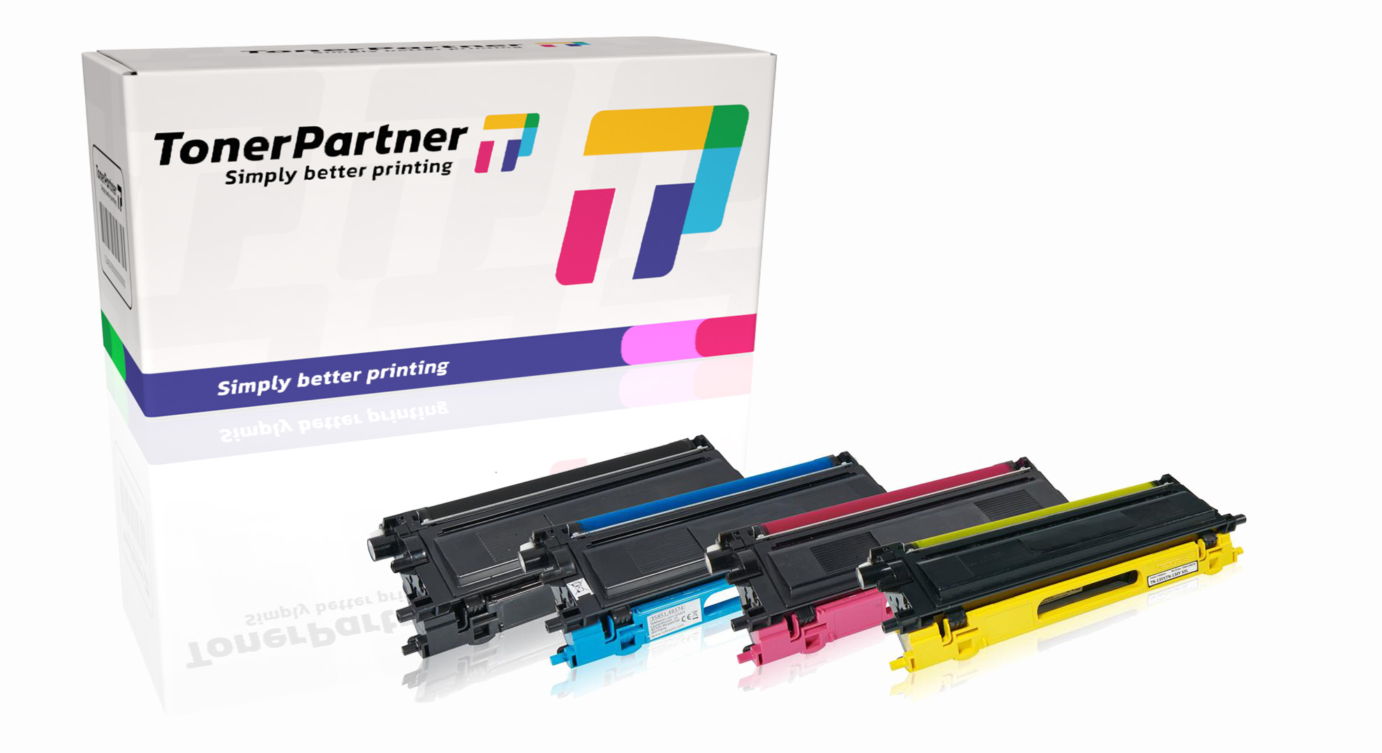 Multipack kompatibel zu Brother TN-135 enthält 4x Tonerkartusche