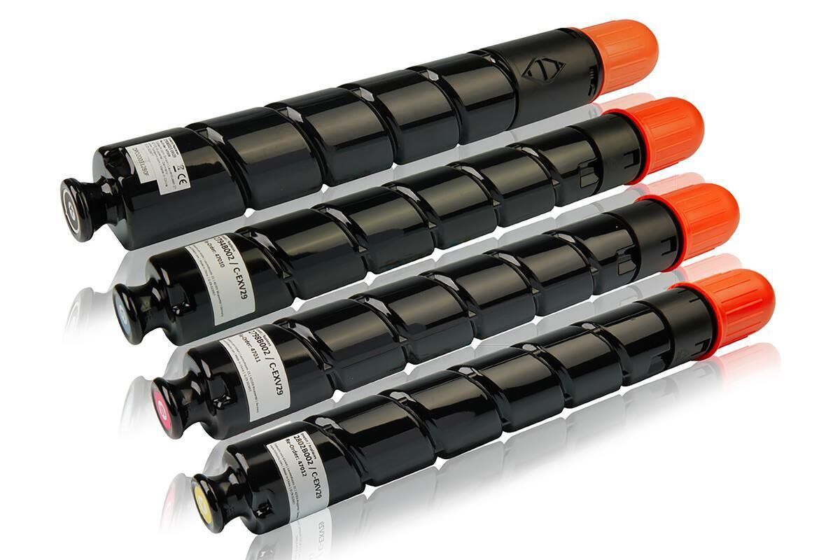 Multipack kompatibel zu Canon C-EXV29 enthält 4x Tonerkartusche