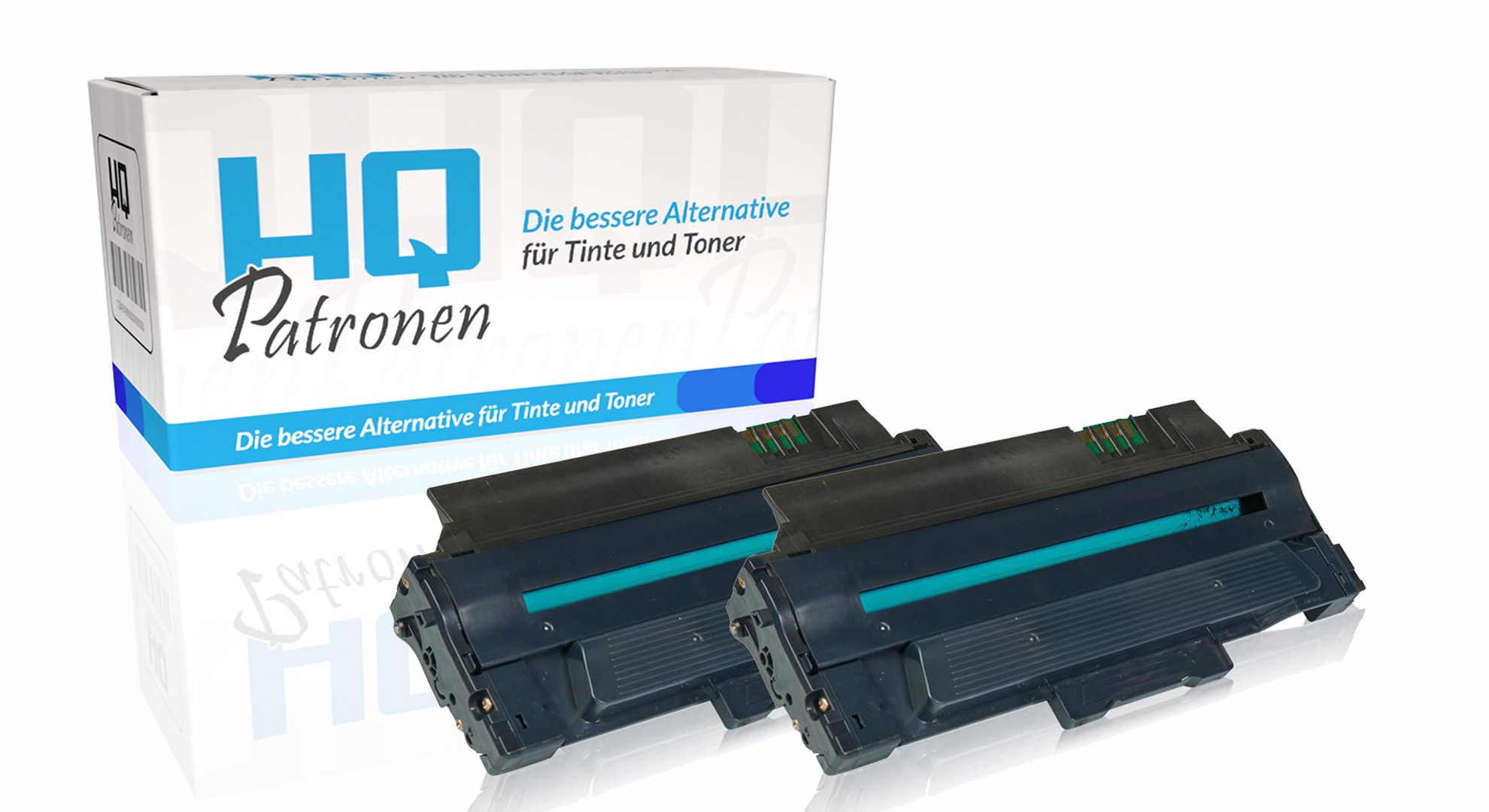 Sparset kompatibel zu Samsung / HP MLT-D 1052 L/ELS / 1052L enthält 2x Tonerkartusche