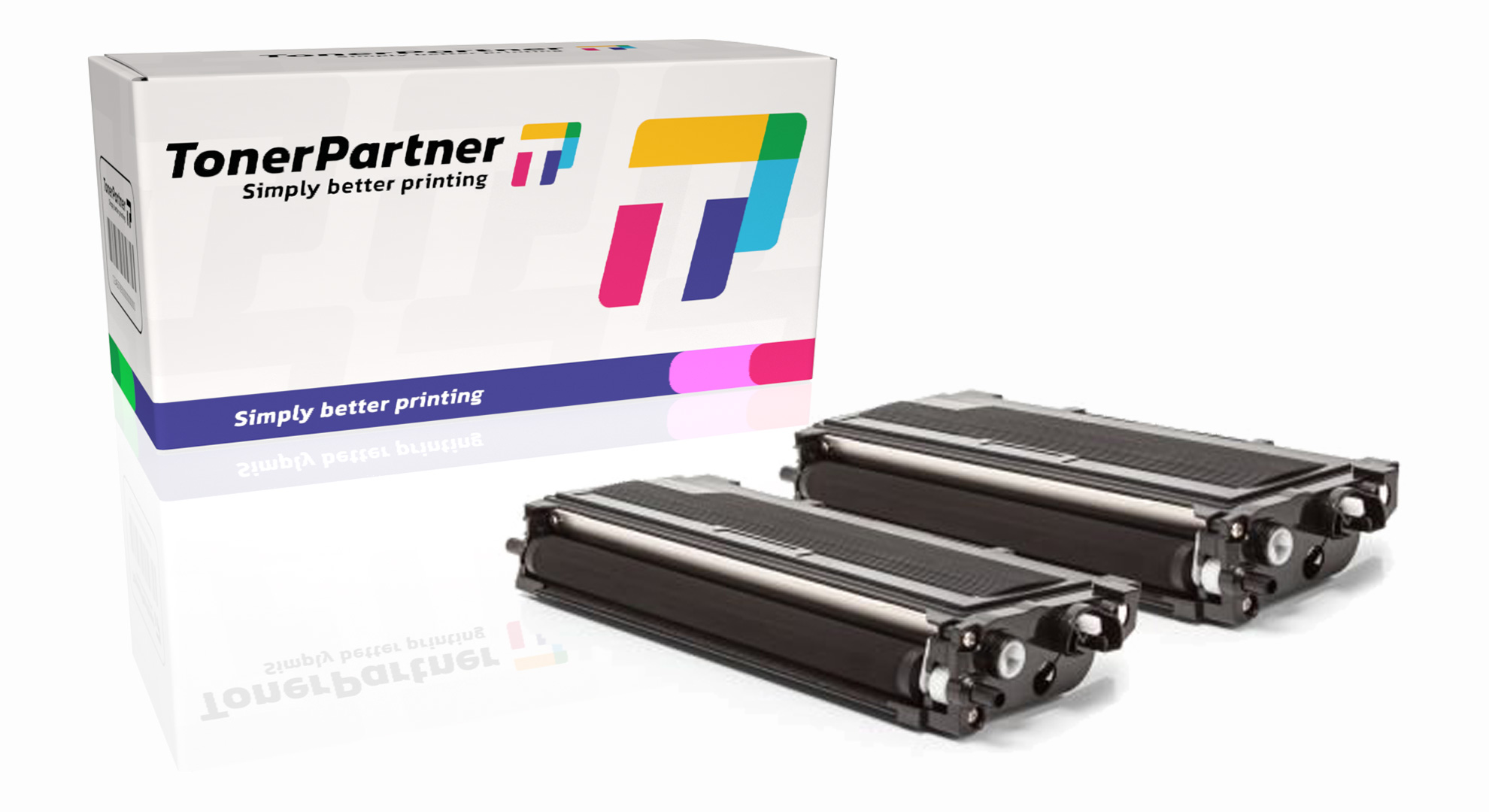 Sparset kompatibel zu Brother TN-2000 XL enthält 2x Tonerkartusche