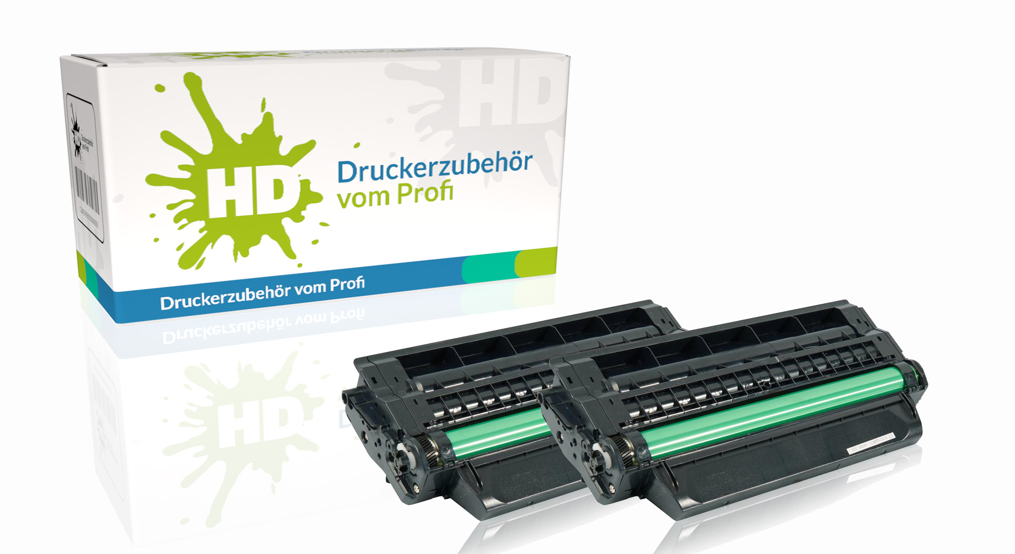 Sparset kompatibel zu Samsung MLT-D 103 L/ELS / 103L enthält 2x Tonerkartusche