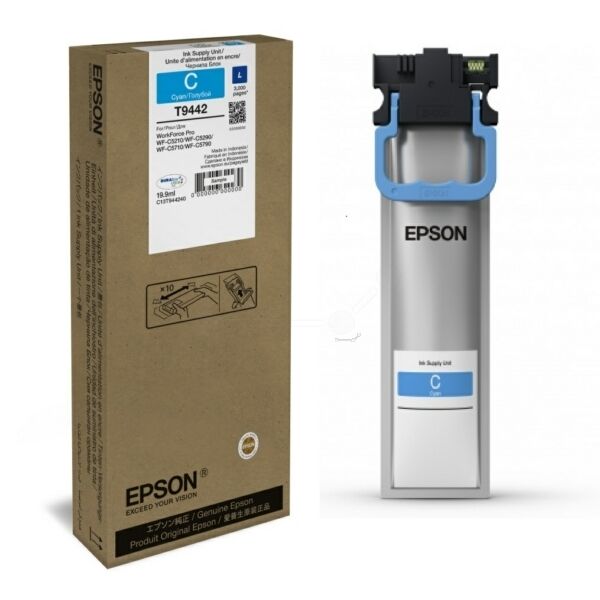 Original Epson T9442 (C13T944240) Tintenpatrone cyan
