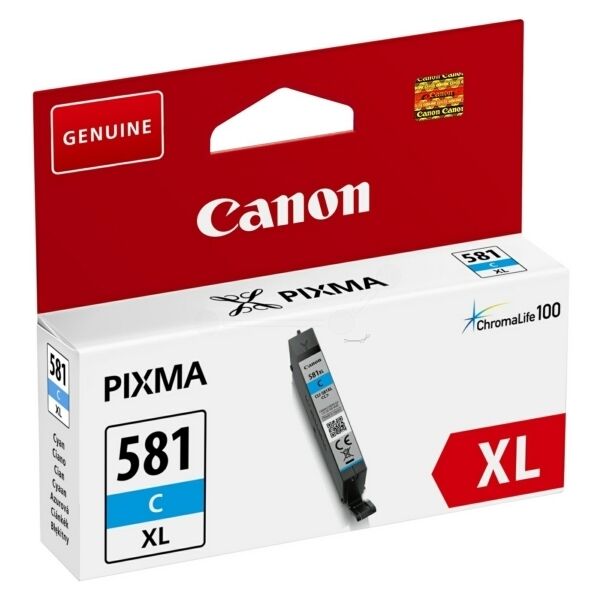 Original Canon CLI581CXL (2049C001) Tintenpatrone cyan