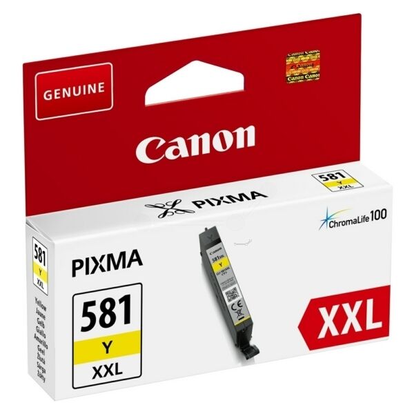 Original Canon CLI581YXXL (1997C001) Tintenpatrone gelb
