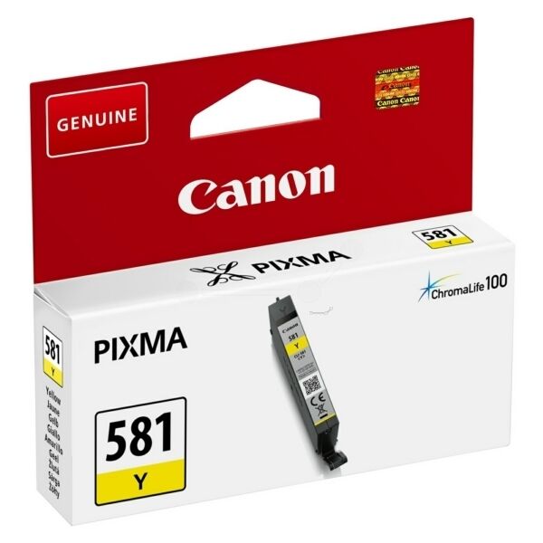 Original Canon CLI581Y (2105C001) Tintenpatrone gelb
