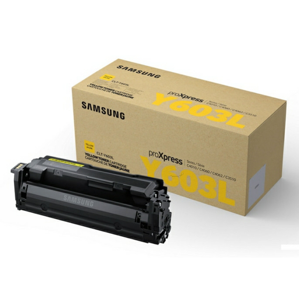 Original Samsung / HP SU557A / CLTY603L Toner gelb