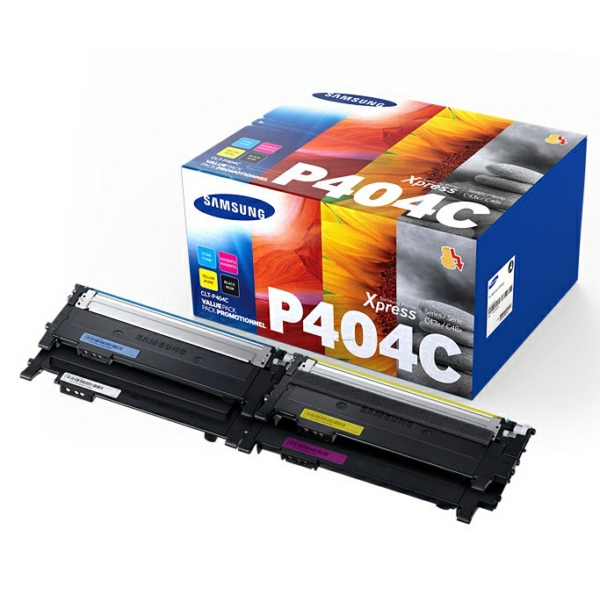 Original Samsung / HP SU365A / CLTP404C Toner MultiPack