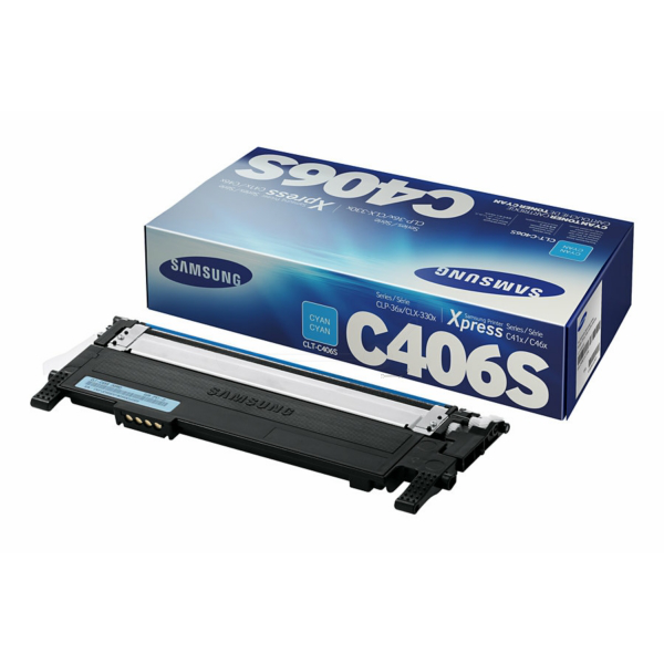 Original Samsung / HP ST984A / CLTC406S Toner cyan