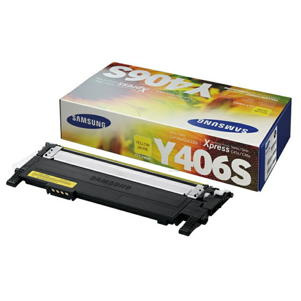 Original Samsung / HP SU462A / CLTY406S Toner gelb