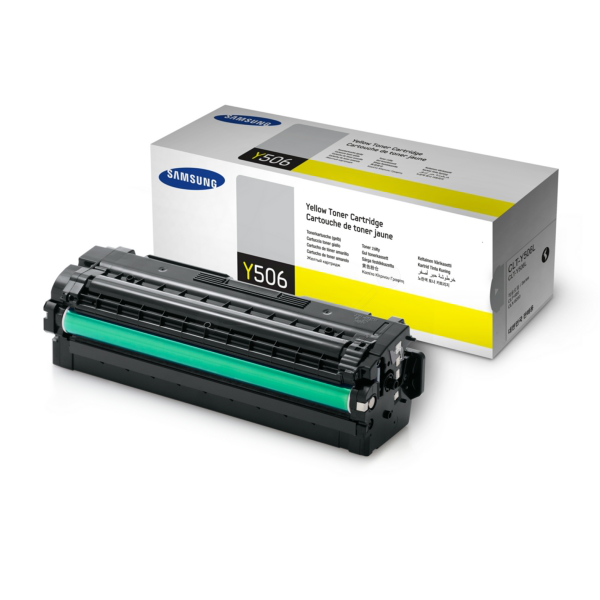 Original Samsung / HP SU524A / CLTY506S Toner gelb