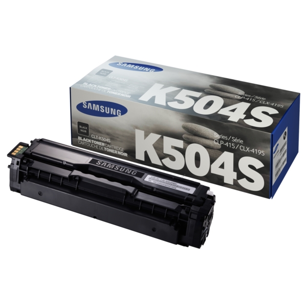 Original Samsung / HP SU158A / CLTK504S Toner schwarz