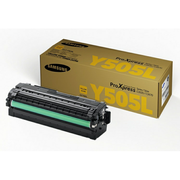 Original Samsung / HP SU512A / CLTY505L Toner gelb