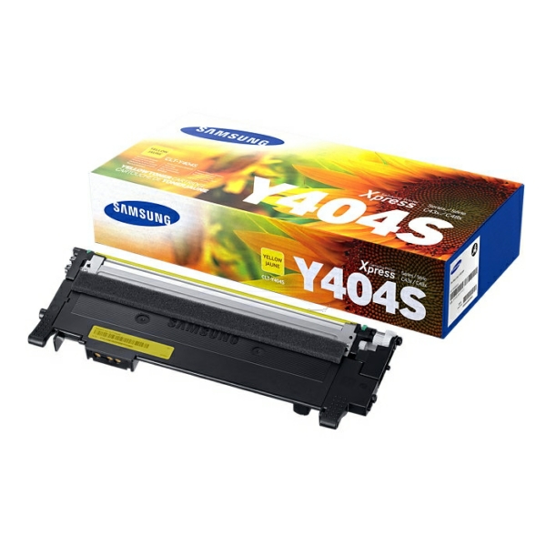 Original Samsung / HP SU444A / CLTY404S Toner gelb