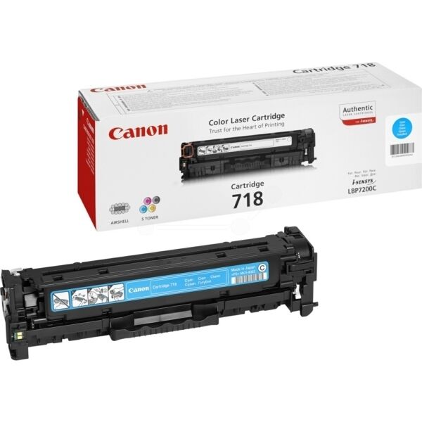 Original Canon 718C (2661B002) Toner cyan