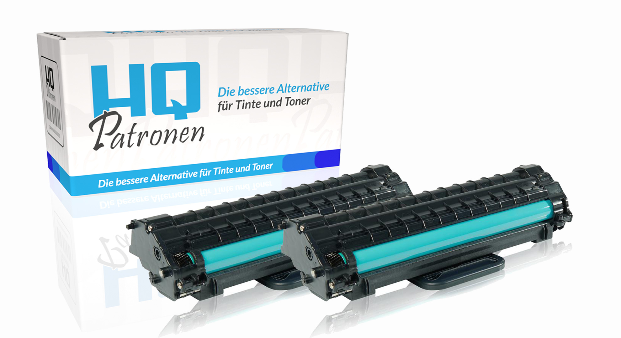 Sparset kompatibel zu Samsung / HP ML-1610 D2/ELS enthält 2x Tonerkartusche