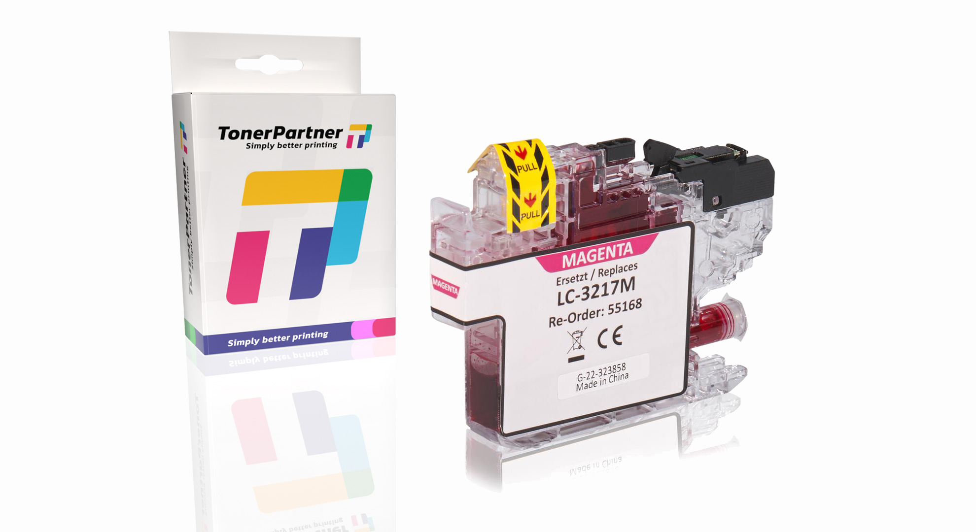 Kompatibel zu Brother LC-3217M Tintenpatrone, magenta