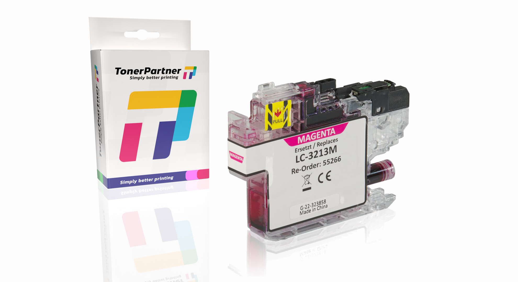 Kompatibel zu Brother LC-3213M Tintenpatrone, magenta