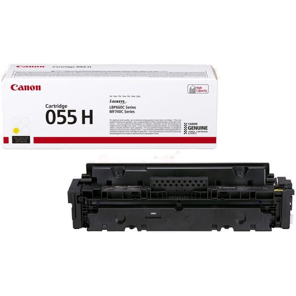 Original Canon 055H (3017C002) Toner gelb