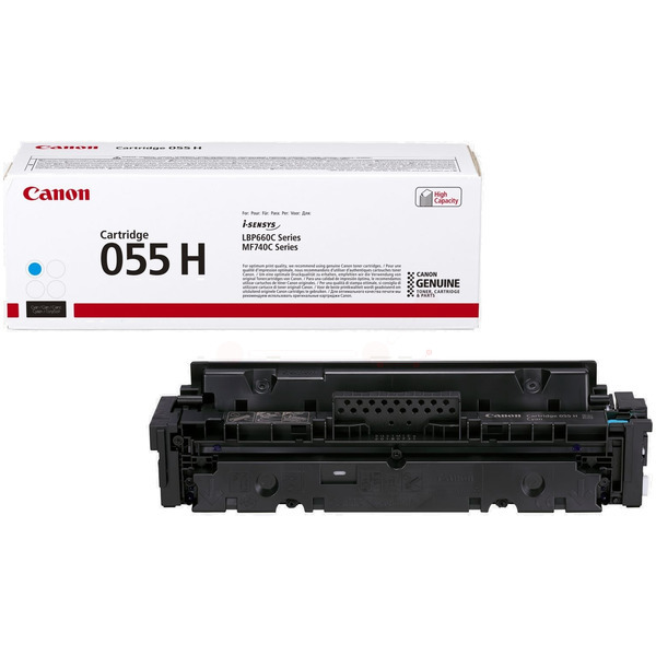 Original Canon 3019C002 / 055H Toner cyan