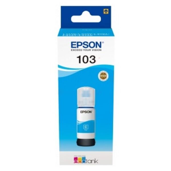 Original Epson 103 (C13T00S24A) Tintenflasche cyan