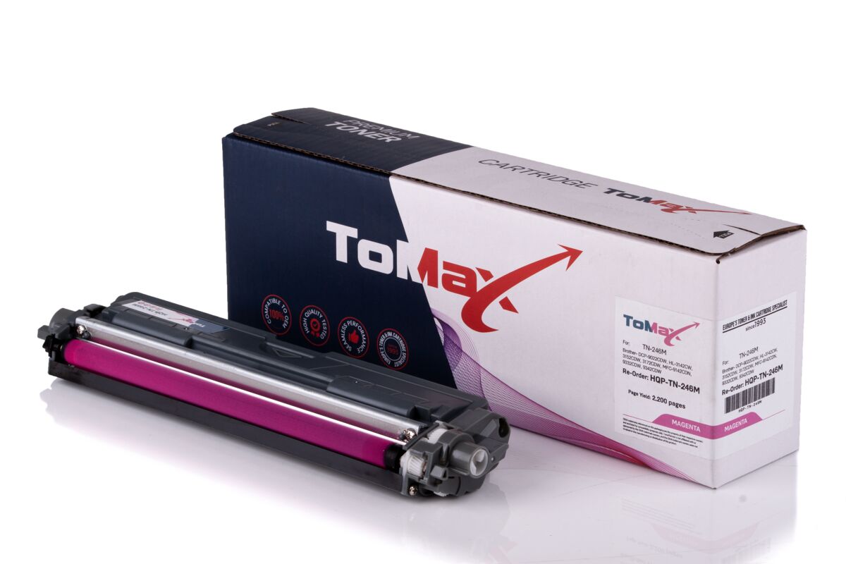 ToMax Premium ersetzt Brother TN-242M / TN-246M Toner, magenta