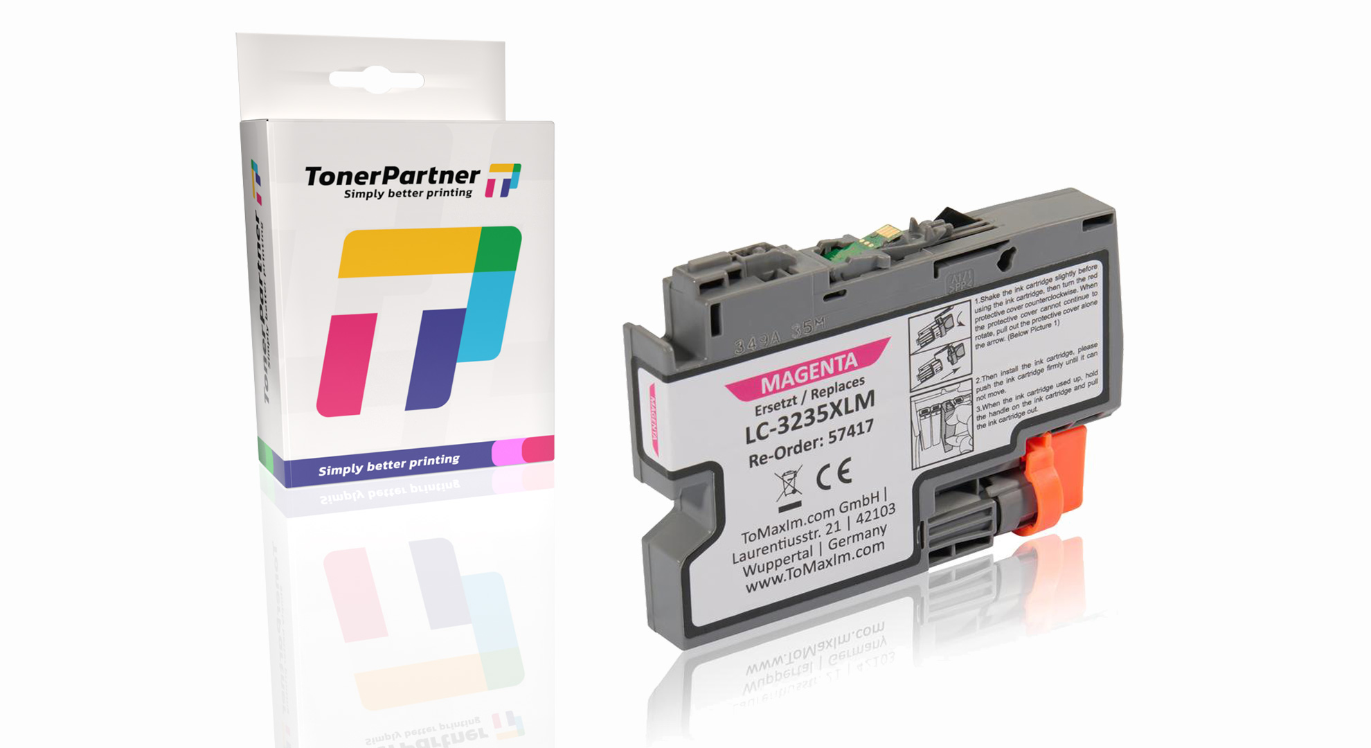 Kompatibel zu Brother LC-3235XLM Tintenpatrone, magenta