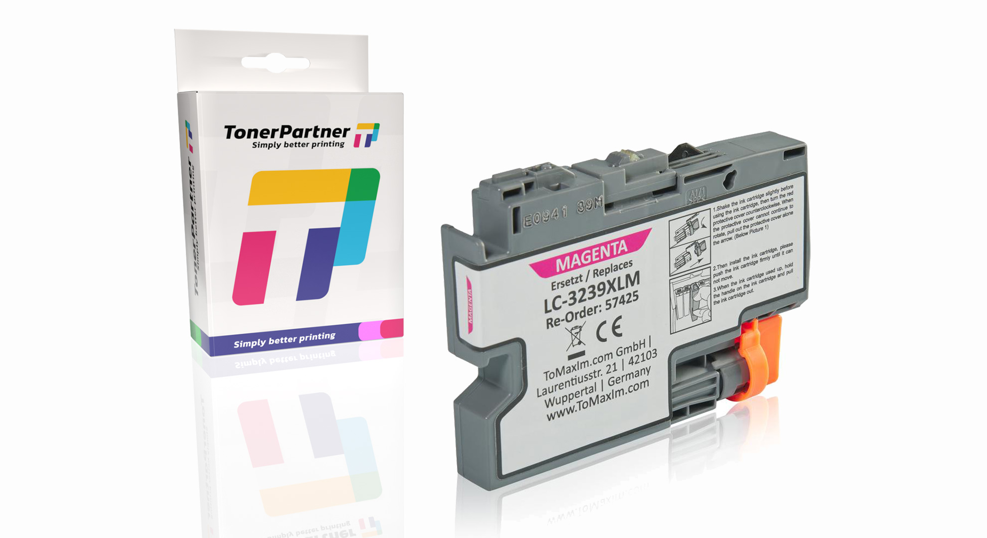 Kompatibel zu Brother LC-3239XLM Tintenpatrone, magenta