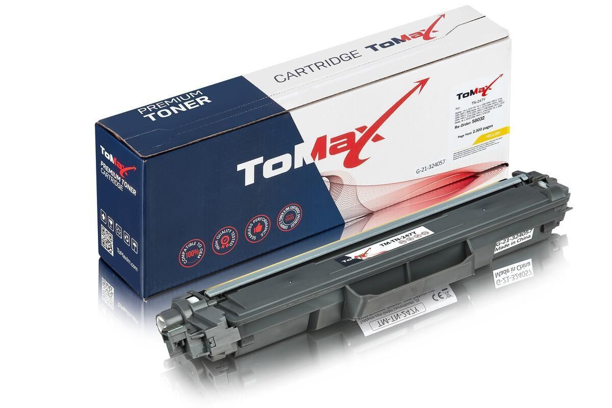 ToMax Premium ersetzt Brother TN-247Y Toner, gelb