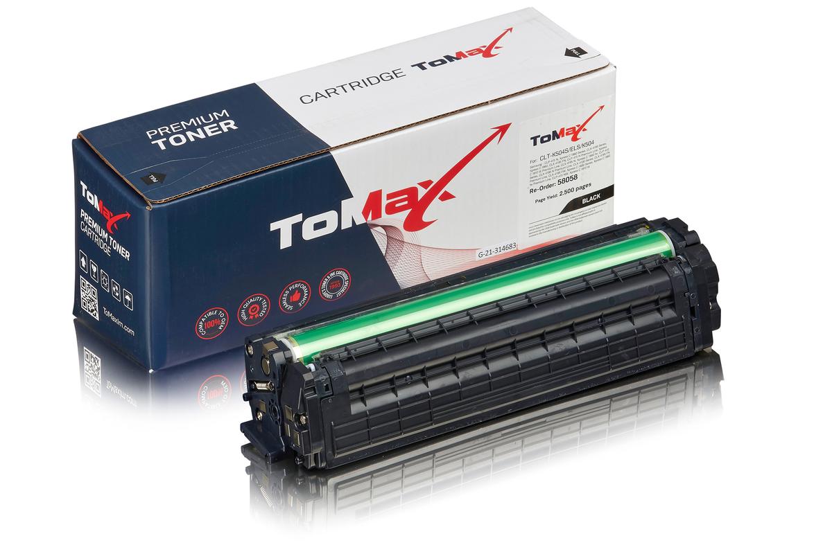 ToMax Premium ersetzt Samsung / HP CLT-K504S/ELS / K504S Toner Schwarz