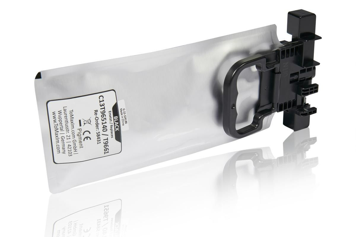 Kompatibel zu Epson C13T966140 / T9661 Tintenpatrone, schwarz