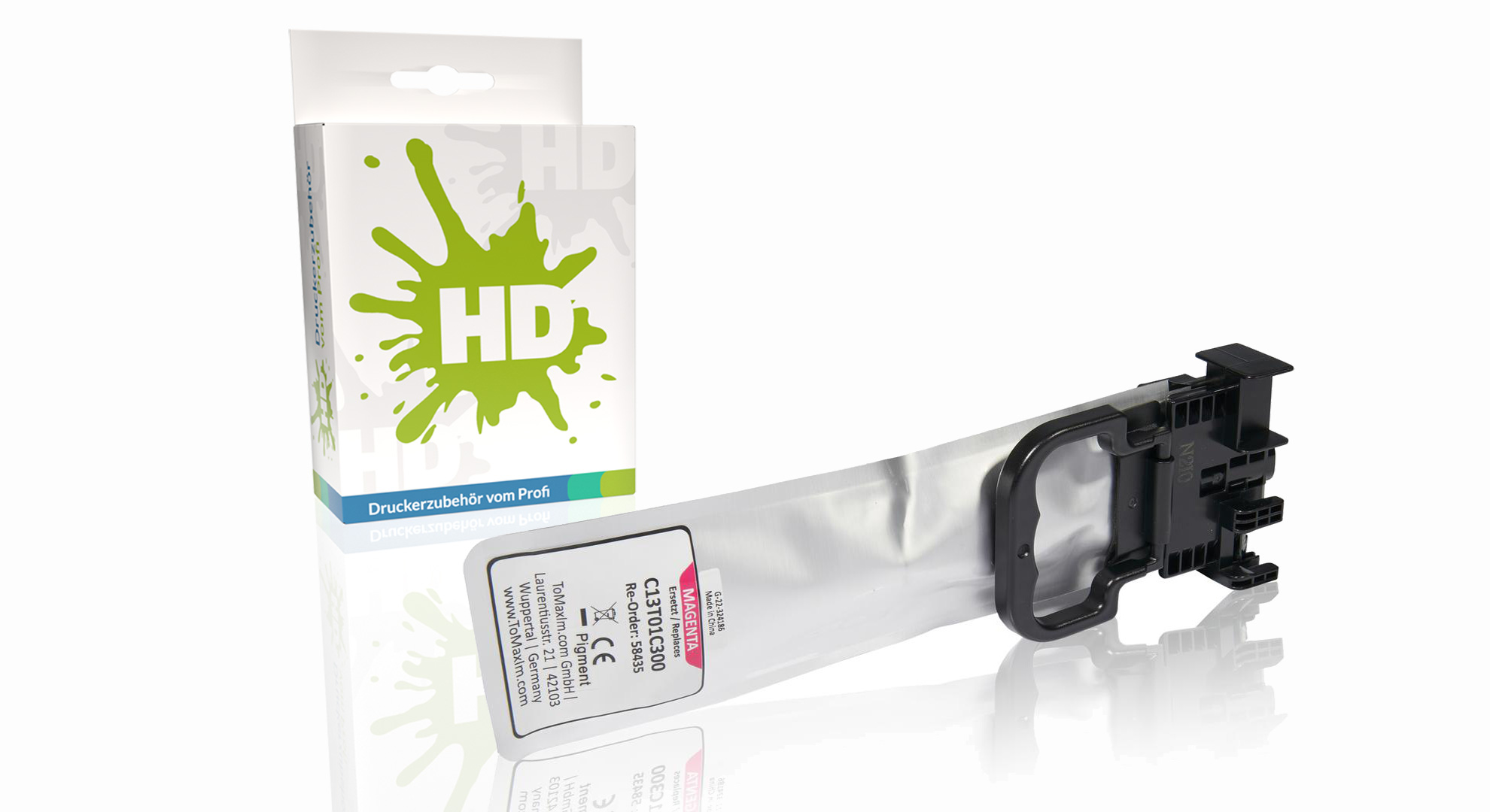 Kompatibel zu Epson C13T01C300 Tintenpatrone, magenta