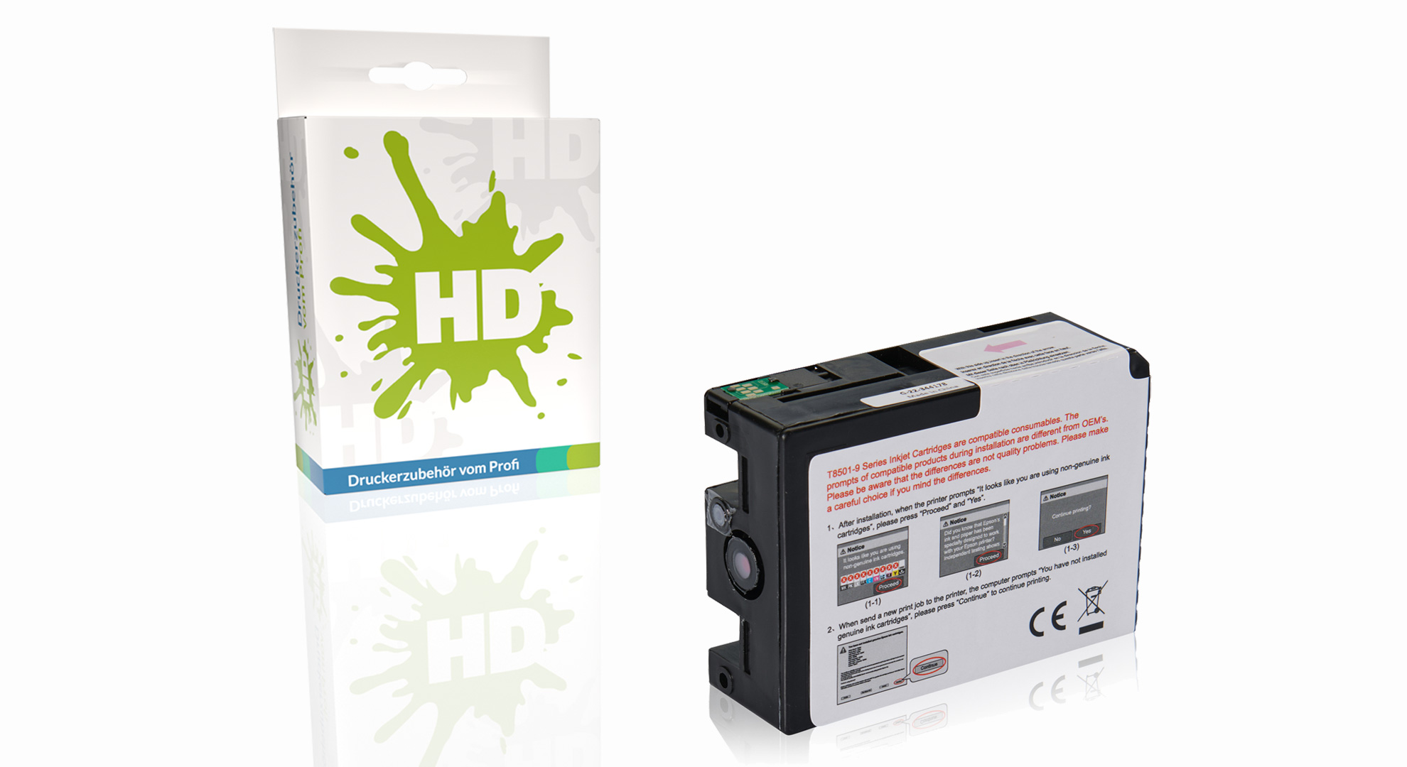 Kompatibel zu Epson C13T850600 / T8506 Tintenpatrone, light magenta