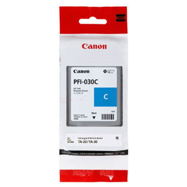 Original Canon PFI030C (3490C001) Tintenpatrone cyan